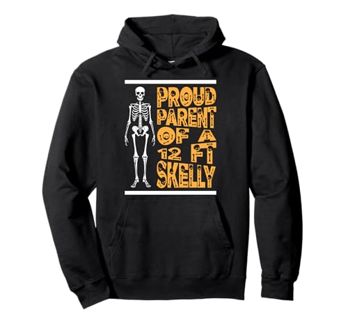 Stolze Eltern eines 3,6 m Skelly – Halloween Pullover Hoodie von Halloween Clothing & Costumes