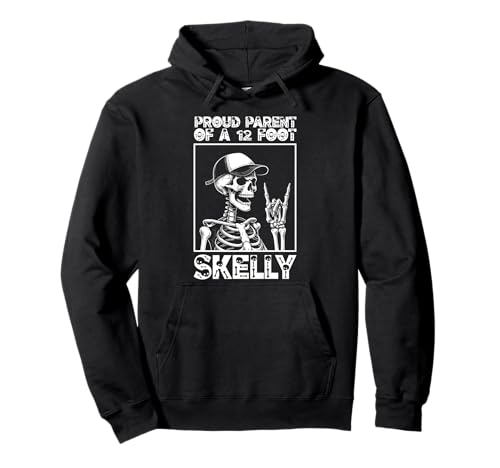 Stolze Eltern eines 3,6 m Skelly – Halloween Pullover Hoodie von Halloween Clothing & Costumes