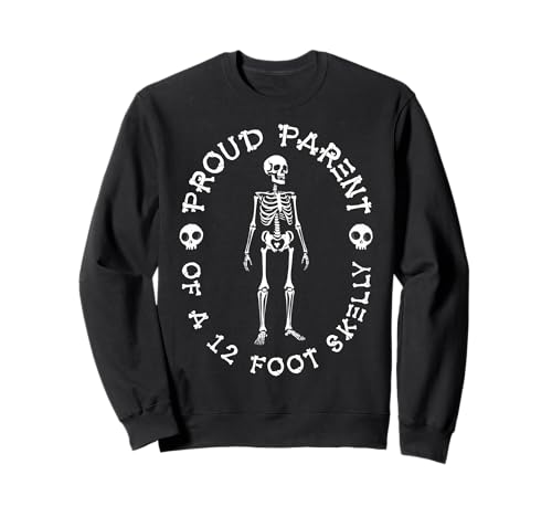 Stolze Eltern eines 3,6 m Skelly – Halloween Sweatshirt von Halloween Clothing & Costumes