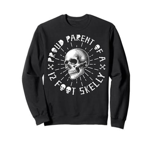 Stolze Eltern eines 3,6 m Skelly – Halloween Sweatshirt von Halloween Clothing & Costumes