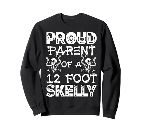 Stolze Eltern eines 3,6 m Skelly – Halloween Sweatshirt von Halloween Clothing & Costumes