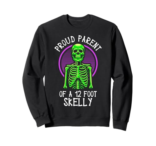 Stolze Eltern eines 3,6 m Skelly – Halloween Sweatshirt von Halloween Clothing & Costumes