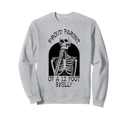 Stolze Eltern eines 3,6 m Skelly – Halloween Sweatshirt von Halloween Clothing & Costumes