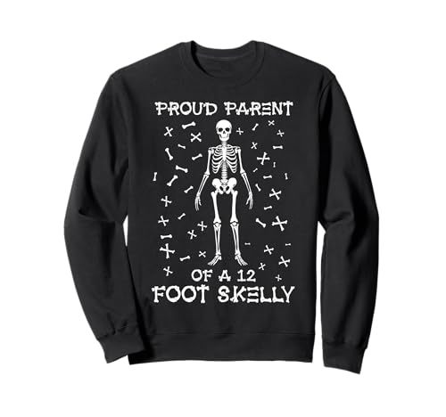 Stolze Eltern eines 3,6 m Skelly – Halloween Sweatshirt von Halloween Clothing & Costumes
