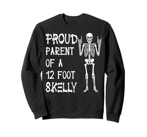 Stolze Eltern eines 3,6 m Skelly – Halloween Sweatshirt von Halloween Clothing & Costumes