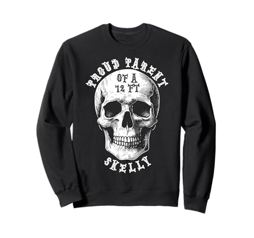 Stolze Eltern eines 3,6 m Skelly – Halloween Sweatshirt von Halloween Clothing & Costumes