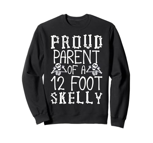 Stolze Eltern eines 3,6 m Skelly – Halloween Sweatshirt von Halloween Clothing & Costumes
