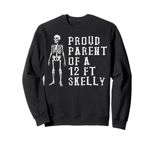 Stolze Eltern eines 3,6 m Skelly – Halloween Sweatshirt von Halloween Clothing & Costumes