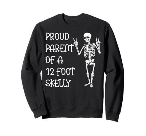 Stolze Eltern eines 3,6 m Skelly – Halloween Sweatshirt von Halloween Clothing & Costumes
