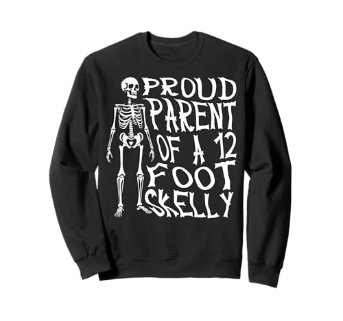 Stolze Eltern eines 3,6 m Skelly – Halloween Sweatshirt von Halloween Clothing & Costumes