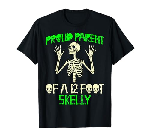 Stolze Eltern eines 3,6 m Skelly – Halloween T-Shirt von Halloween Clothing & Costumes