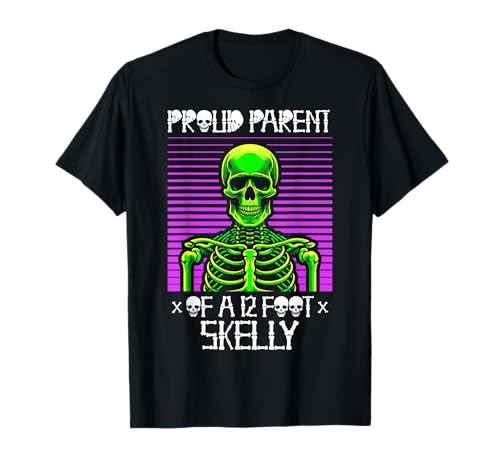 Stolze Eltern eines 3,6 m Skelly – Halloween T-Shirt von Halloween Clothing & Costumes