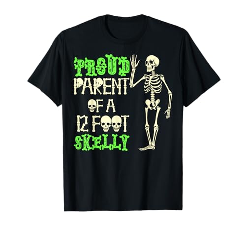 Stolze Eltern eines 3,6 m Skelly – Halloween T-Shirt von Halloween Clothing & Costumes
