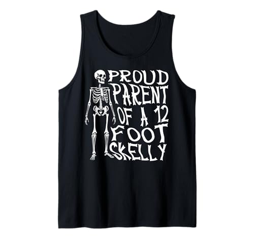 Stolze Eltern eines 3,6 m Skelly – Halloween Tank Top von Halloween Clothing & Costumes
