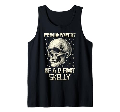 Stolze Eltern eines 3,6 m Skelly – Halloween Tank Top von Halloween Clothing & Costumes