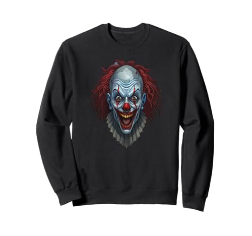 Blutige Hände Halloween Blutspritzer Clown Kostüm Herren Sweatshirt von Halloween Clown Kostüm Damen Blut Verkleidung