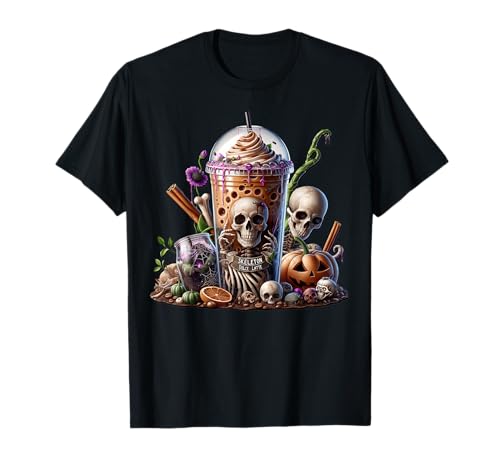 Coffee Halloween Graphic for Women and Men Skeleton Lovers T-Shirt Coffee Halloween Graphic for Women and Men Skeleton Lovers T-Shirt von Halloween Coffee Cups Gifts For Coffee Lovers