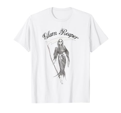 Trendy The Glam Reaper Halloween Damen Kostüm T-Shirt Trendy The Glam Reaper Halloween Damen Kostüm T-Shirt von Halloween Costume Gift for women
