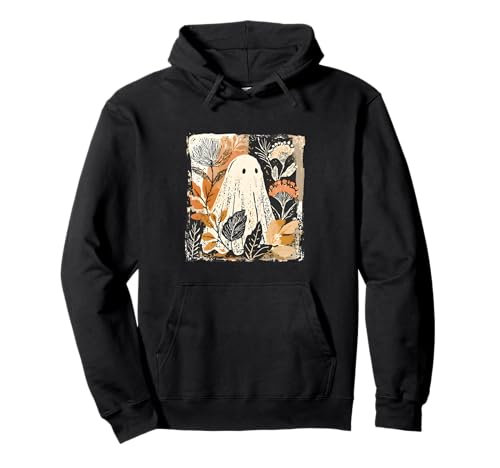 Halloween Fall Ghost Boho Flower Girly Floral Spooky Season Pullover Hoodie Halloween Fall Ghost Boho Flower Girly Floral Spooky Season Pullover Hoodie von Halloween Costume Gifts Shirts Men Women Kids