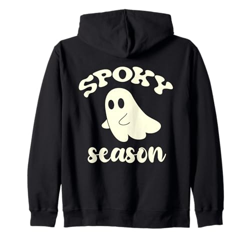 Halloween-Kostüm „Ghost Spooky Season“ für Herren, Damen und Kinder Kapuzenjacke Halloween-Kostüm „Ghost Spooky Season“ für Herren, Damen und Kinder Kapuzenjacke von Halloween Costume Shirts Ghost for Men Women Kids