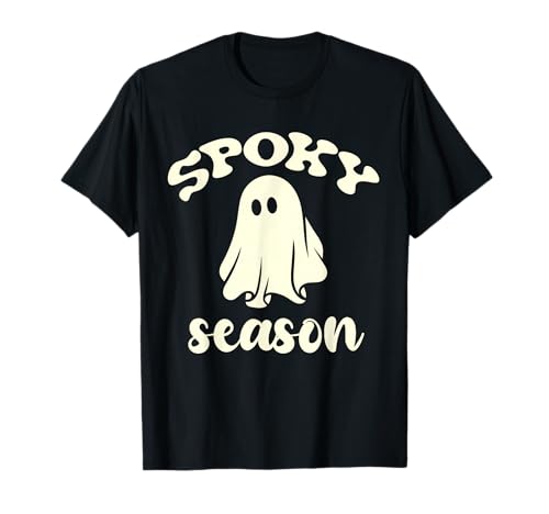 Halloween-Kostüm „Ghost Spooky Season“ für Herren, Damen und Kinder T-Shirt Halloween-Kostüm „Ghost Spooky Season“ für Herren, Damen und Kinder T-Shirt von Halloween Costume Shirts Ghost for Men Women Kids