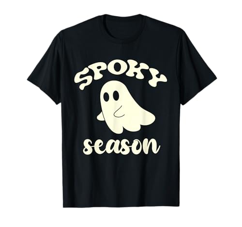 Halloween-Kostüm „Ghost Spooky Season“ für Herren, Damen und Kinder T-Shirt Halloween-Kostüm „Ghost Spooky Season“ für Herren, Damen und Kinder T-Shirt von Halloween Costume Shirts Ghost for Men Women Kids