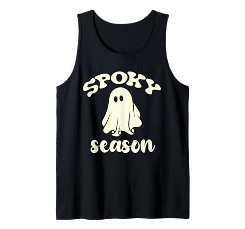Halloween-Kostüm „Ghost Spooky Season“ für Herren, Damen und Kinder Tank Top Halloween-Kostüm „Ghost Spooky Season“ für Herren, Damen und Kinder Tank Top von Halloween Costume Shirts Ghost for Men Women Kids
