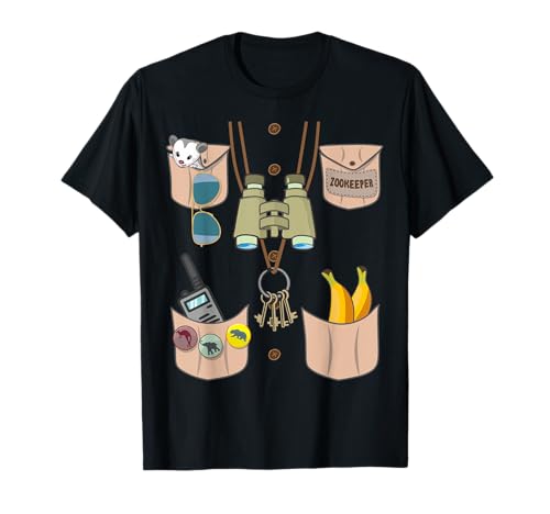 Zoo Keeper Costume Funny Halloween Boys Girls Zookeeper T-Shirt Zoo Keeper Costume Funny Halloween Boys Girls Zookeeper T-Shirt von Halloween Costume of Zookeeper Funny Idea