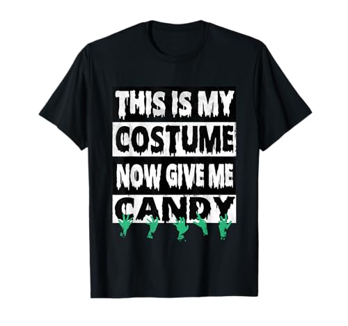 Distressed This is My Kostümshirt für Damen und Herren für Kinder und Erwachsene T-Shirt von Halloween Costumes For Boys Girls Give Me Candy Co
