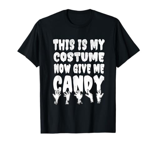 Distressed This is My Kostümshirt für Damen und Herren für Kinder und Erwachsene T-Shirt von Halloween Costumes For Boys Girls Give Me Candy Co