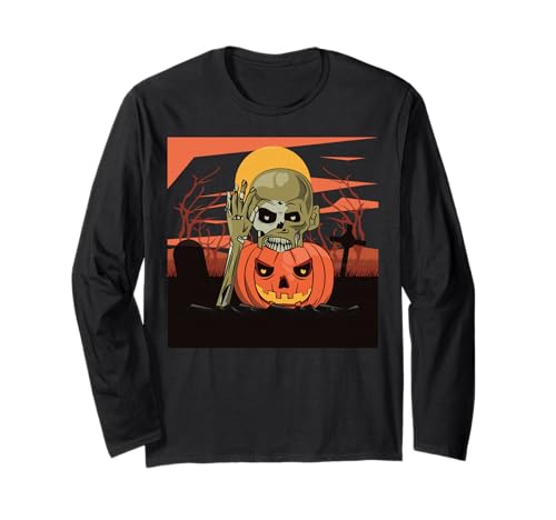 Lustiges Spinnennetz-Happy Halloween Kostüm Herren Damen Mädchen Junge Langarmshirt von Halloween Costumes Fun Spiders Webs Kid Girls Boys