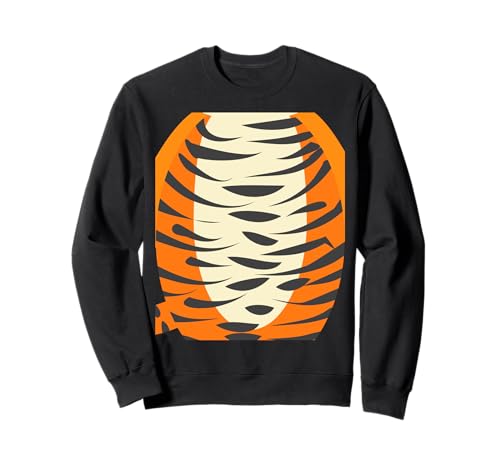 Tiger Brust Halloween Kostüm Lustige Männer Jungen Tiger Kostüme Sweatshirt Tiger Brust Halloween Kostüm Lustige Männer Jungen Tiger Kostüme Sweatshirt von Halloween Costumes Men Women Dad Funny Boys Girls