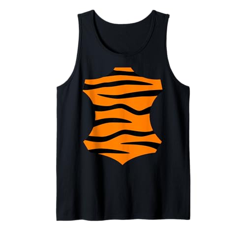 Tiger Brust Halloween Kostüm Lustige Männer Jungen Tiger Kostüme Tank Top von Halloween Costumes Men Women Dad Funny Boys Girls