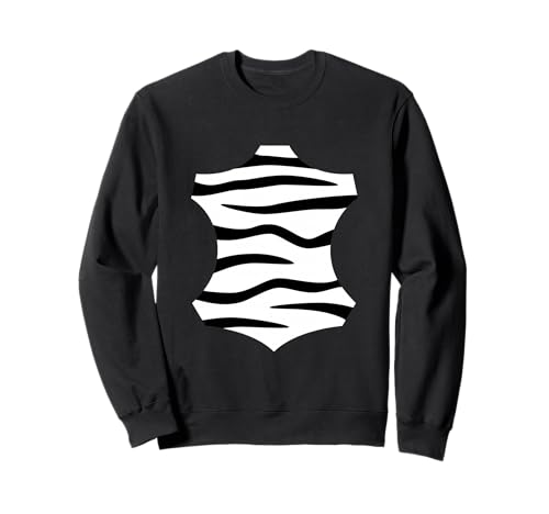 Zebra Halloween Kostüm Lustig Männer Jungen Zebras Lustige Tiere Sweatshirt von Halloween Costumes Men Women Dad Funny Boys Girls