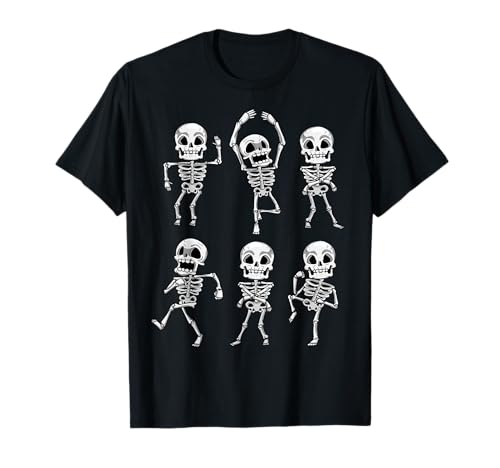 Halloween-Skelette, tanzend, lustig, Jungen, Mädchen, Kinder T-Shirt Halloween-Skelette, tanzend, lustig, Jungen, Mädchen, Kinder T-Shirt von Halloween Costumes
