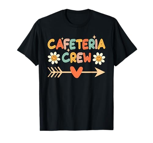 Cafeteria-Crew, Mittagessen, Wertschätzung des Personals, für Frauen, lustig T-Shirt Cafeteria-Crew, Mittagessen, Wertschätzung des Personals, für Frauen, lustig T-Shirt von Halloween Cute Lunch Lady Cafeteria Squad Women.