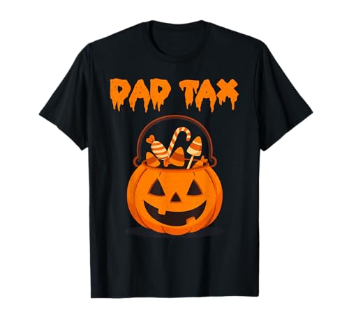 Dad Tax Halloween Lustiger Papa Kürbis Trick Or Treat Männer T-Shirt Dad Tax Halloween Lustiger Papa Kürbis Trick Or Treat Männer T-Shirt von Halloween Dad Tax Pumpkin Spooky Season Men
