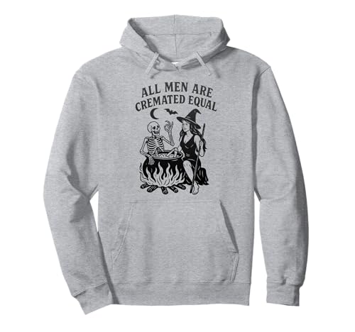 All Men Are Cremated Equal T-Shirt mit Witch Cauldron-Grafik Pullover Hoodie All Men Are Cremated Equal T-Shirt mit Witch Cauldron-Grafik Pullover Hoodie von Halloween Designs