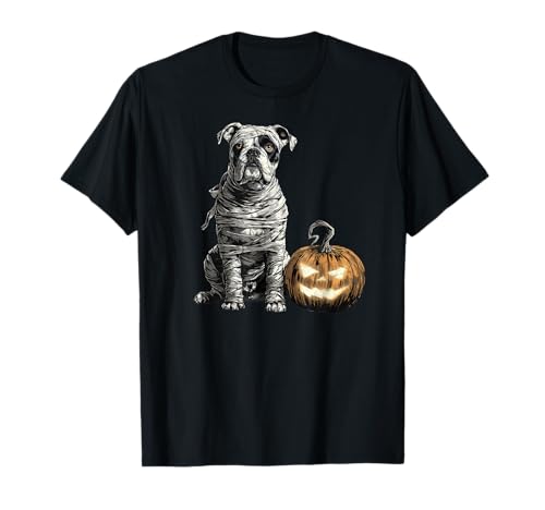 Boxer Hund Mama Happy Halloween Herren Damen T-Shirt Boxer Hund Mama Happy Halloween Herren Damen T-Shirt von Halloween Dog Lover Owner Boxer Mummy