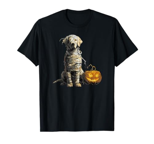 Golden Retriever Hund Mama Happy Halloween Männer Frauen T-Shirt Golden Retriever Hund Mama Happy Halloween Männer Frauen T-Shirt von Halloween Dog Lover Owner Golden retriever Mummy