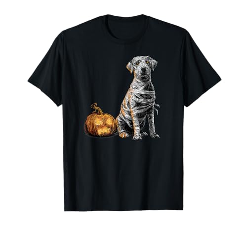Labrador Hund Mama Happy Halloween Männer Frauen T-Shirt Labrador Hund Mama Happy Halloween Männer Frauen T-Shirt von Halloween Dog Lover Owner Labrador Mummy