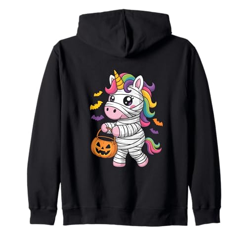Einhorn Mumie Halloween Kinder Süßes Oder Saures Party Kapuzenjacke Einhorn Mumie Halloween Kinder Süßes Oder Saures Party Kapuzenjacke von Halloween Einhorn Mumie Kinder Süßes Oder Saures