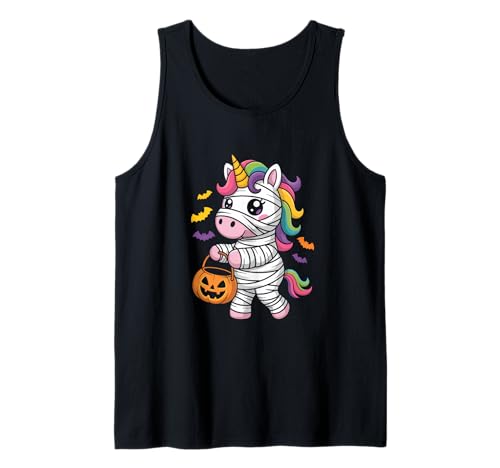 Einhorn Mumie Halloween Kinder Süßes Oder Saures Party Tank Top Einhorn Mumie Halloween Kinder Süßes Oder Saures Party Tank Top von Halloween Einhorn Mumie Kinder Süßes Oder Saures