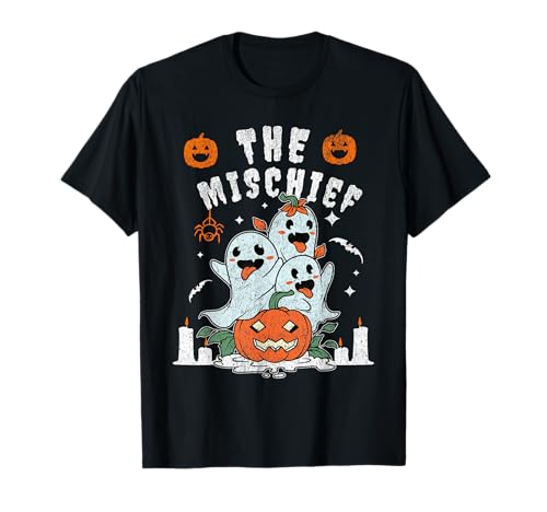Kids The Mischief Funny Halloween Matching Family T-Shirt Kids The Mischief Funny Halloween Matching Family T-Shirt von Halloween Family Mischief