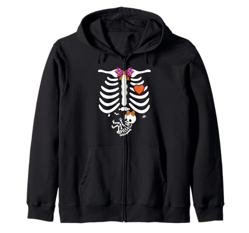 Kostüm Schwangere Frau Skelett Halloween Schwangerschaft Mädchen Kapuzenjacke Kostüm Schwangere Frau Skelett Halloween Schwangerschaft Mädchen Kapuzenjacke von Halloween Funny Costume Pregnant Woman Pumpkin