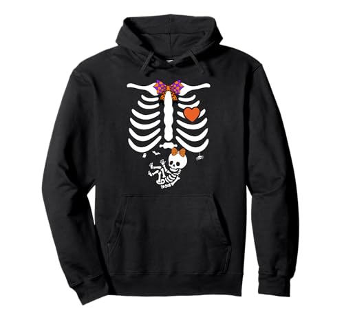 Kostüm Schwangere Frau Skelett Halloween Schwangerschaft Mädchen Pullover Hoodie Kostüm Schwangere Frau Skelett Halloween Schwangerschaft Mädchen Pullover Hoodie von Halloween Funny Costume Pregnant Woman Pumpkin