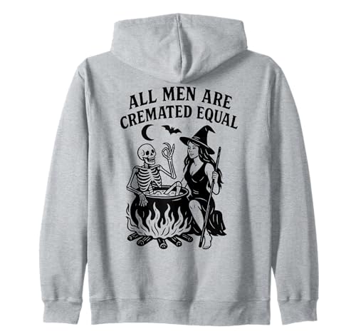 Halloween Alle Männer sind gleich eingeäschert Kapuzenjacke Halloween Alle Männer sind gleich eingeäschert Kapuzenjacke von Halloween Funny