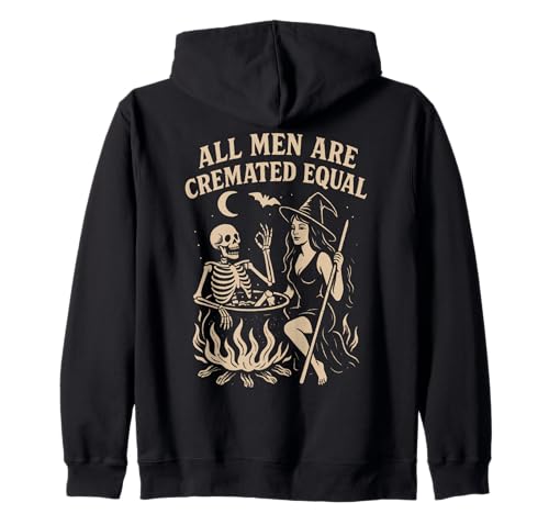 Halloween Alle Männer sind gleich eingeäschert Kapuzenjacke Halloween Alle Männer sind gleich eingeäschert Kapuzenjacke von Halloween Funny
