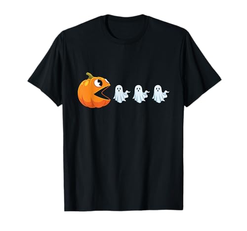 Halloween Gamer Kürbis Lustige Geister Kinder Frauen Männer T-Shirt Halloween Gamer Kürbis Lustige Geister Kinder Frauen Männer T-Shirt von Halloween Gamer Ghosts Kids Women Men