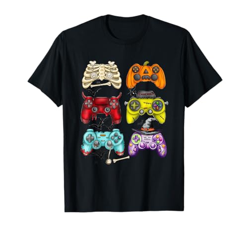 Halloween Skelett Zombie Gaming Controller Mama Jungen Kinder T-Shirt Halloween Skelett Zombie Gaming Controller Mama Jungen Kinder T-Shirt von Halloween Gaming Controllers Gaming Gamer For Boys